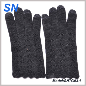 Neue Mode Dame Texting Wolle Handschuhe für iPad, iPhone (SNTG03-1)